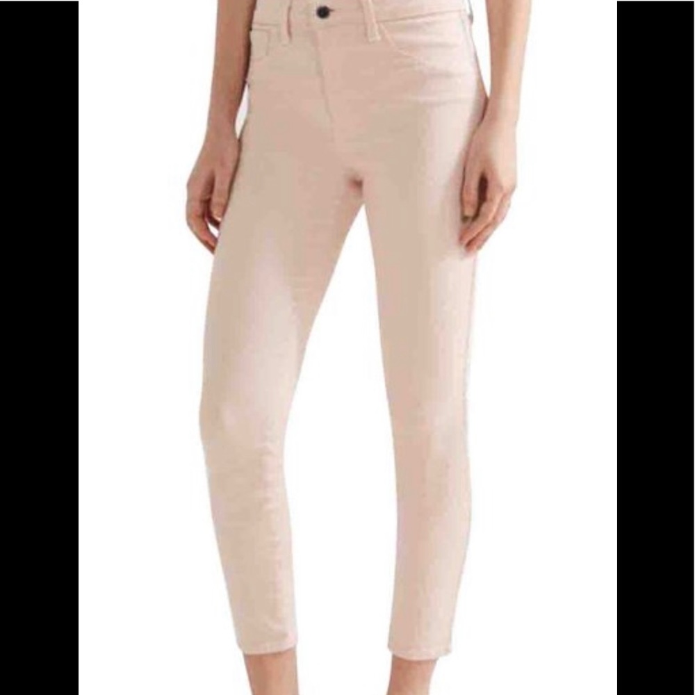 L’AGENCE Light Pink Skinny Jeans Sz 25 NWT New Reg $225 - Picture 2 of 4